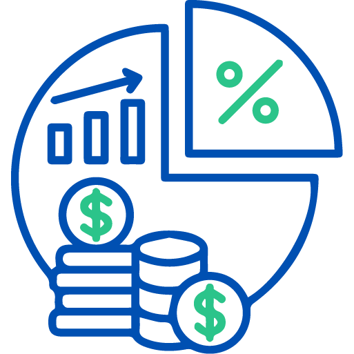Affordable terms loan icon